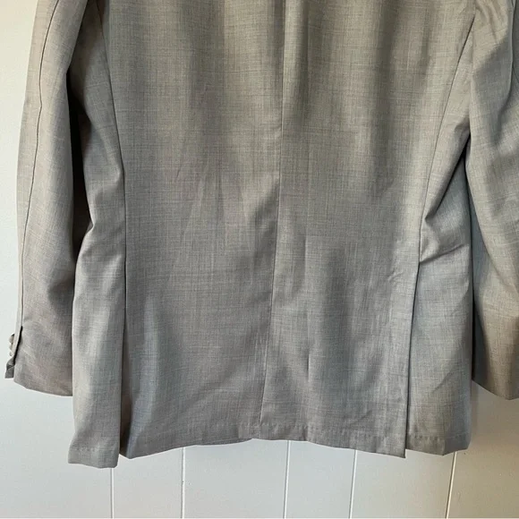 Suitsupply Light Grey Blazer Jacket Havana S140s Wool Carlo Barbera Italy Slim - Picture 8 of 15
